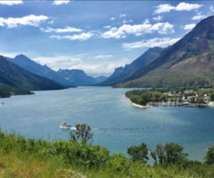 Sentier Waterton Lakes National Park of Canada - randonnée en Southern Rockies
